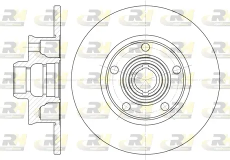 Задний тормозной диск roadhouse 602500