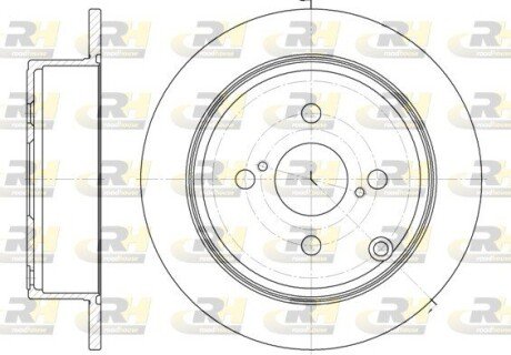 Задний тормозной диск roadhouse 6107300