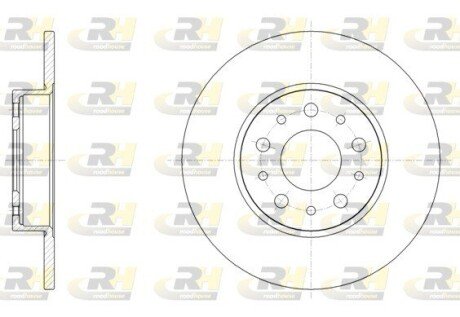 Задний тормозной диск roadhouse 6150000