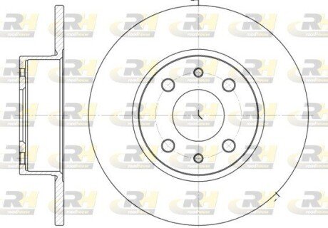 Задний тормозной диск roadhouse 615000
