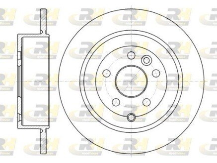 Задний тормозной диск roadhouse 6151600