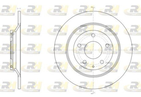 Задний тормозной диск roadhouse 6151800