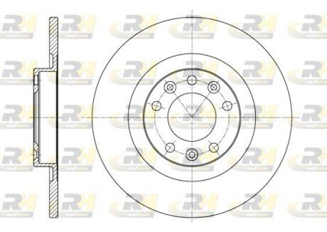 Задний тормозной диск roadhouse 6155700