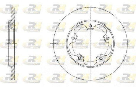 Задній гальмівний (тормозний) диск roadhouse 6156700 на Форд Транзит 6