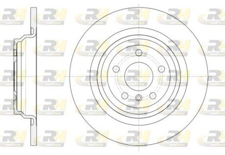 Задний тормозной диск roadhouse 6157700