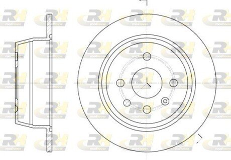 Задній гальмівний (тормозний) диск roadhouse 620700