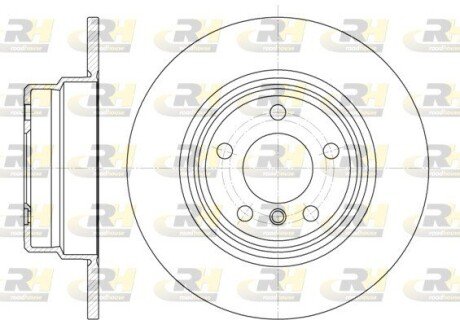 Задний тормозной диск roadhouse 663200 на Бмв Х5 е53