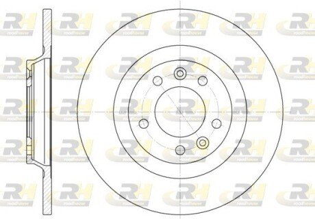 Задний тормозной диск roadhouse 669000