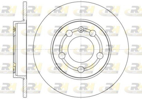 Задний тормозной диск roadhouse 671800