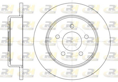 Задний тормозной диск roadhouse 674600