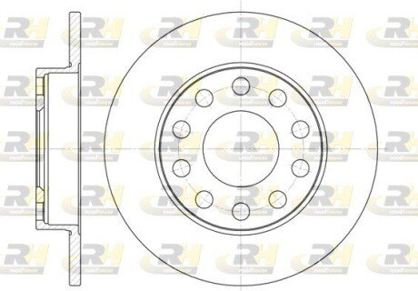 Задній гальмівний (тормозний) диск roadhouse 675300