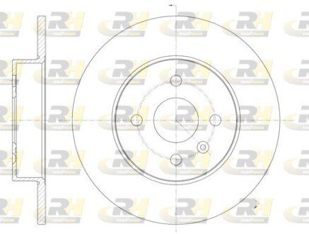 Задний тормозной диск roadhouse 678900