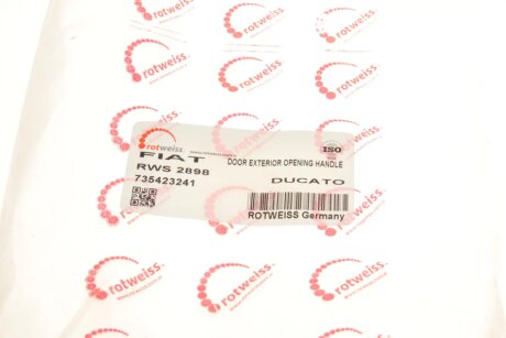 Ручка дверей rotweiss 735423241