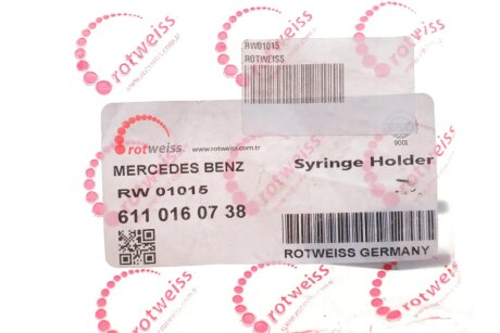 Штанга клапана rotweiss RW01015