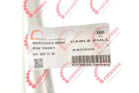 Трос кулисы rotweiss RW26001