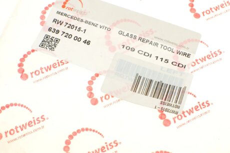 Ремкомплект стеклоподъемника rotweiss RW720151