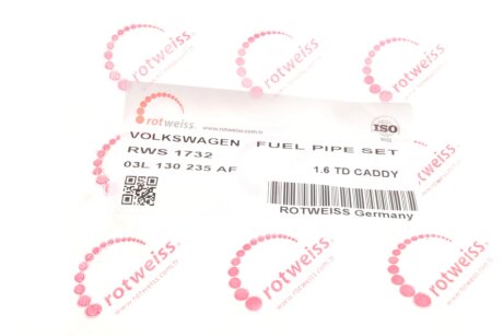 Шланг обратки rotweiss RWS1732