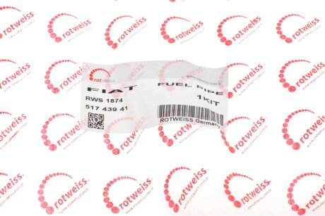 Трубка топливная rotweiss RWS1874