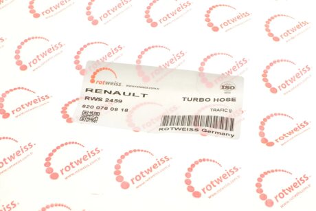 Патрубок rotweiss RWS2459