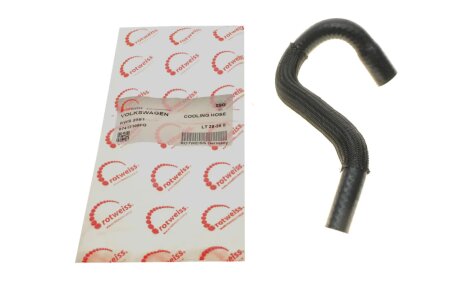 Патрубок радіатора rotweiss RWS2581 на Фольксваген Лт 28