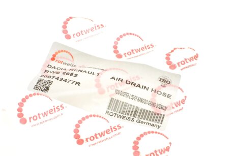 Патрубок системи відпрацьованих газів rotweiss RWS2682