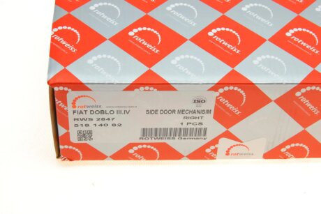 Ролик дверей rotweiss RWS2847