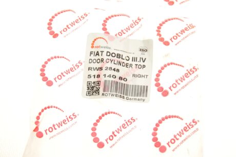 Ролик дверей rotweiss RWS2848