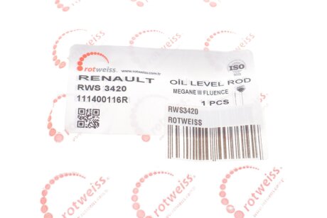Щуп рівня оливи rotweiss RWS3420