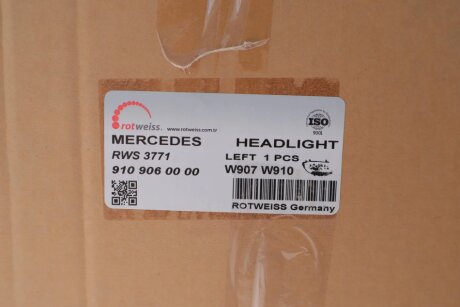 Фара передня rotweiss RWS3771