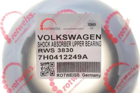 Підшипник амортизатора опорний rotweiss RWS3830