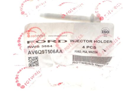 Болт кріплення форсунки rotweiss RWS3884