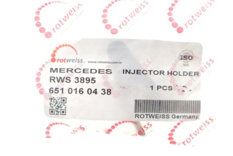 Кронштейн форсунки rotweiss RWS3895