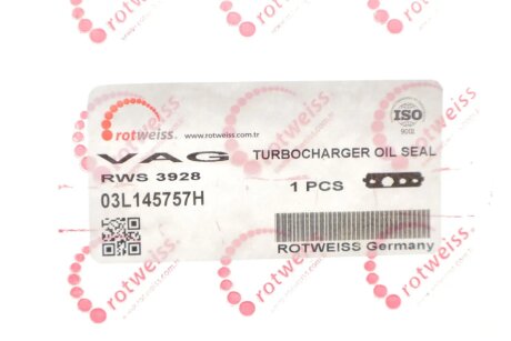 Прокладка турбіни rotweiss RWS3928