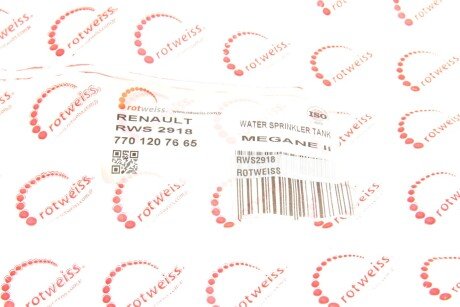 Бачок омивача rotweiss RWS2918