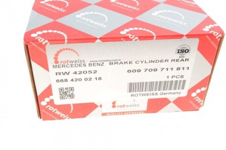 Цилиндр тормозной rotweiss RW42052
