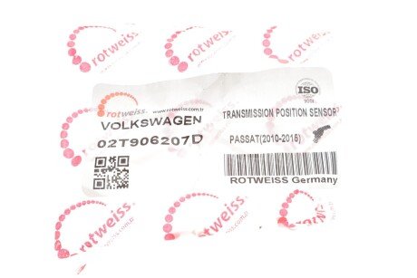 Датчик положення розподільчого валу rotweiss 02T906207D