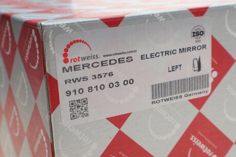 Дзеркало, праве rotweiss RWS3576
