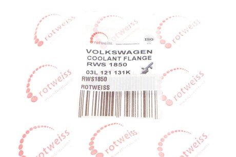 Фланець охолоджуючої рідини rotweiss RWS1850