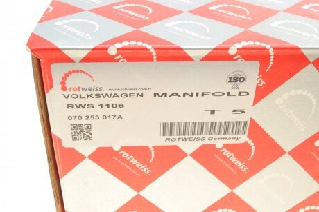 Коллектор выпускной rotweiss RWS1106