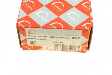 Крестовина карданного вала rotweiss RWS1089