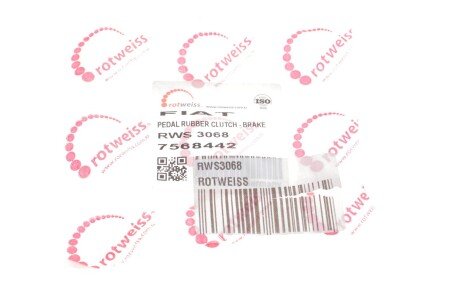 Накладка педалі rotweiss RWS3068