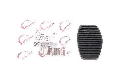 Накладка педалі rotweiss RWS3068