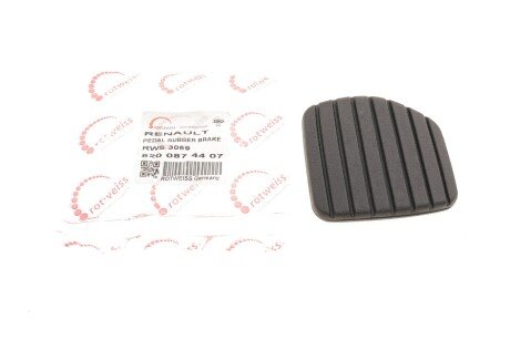 Накладка педалі rotweiss RWS3069