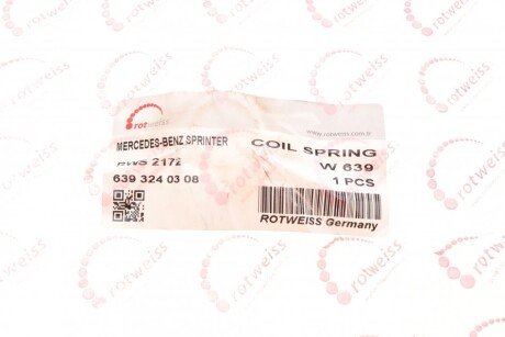Отбойник пружины rotweiss RWS2172