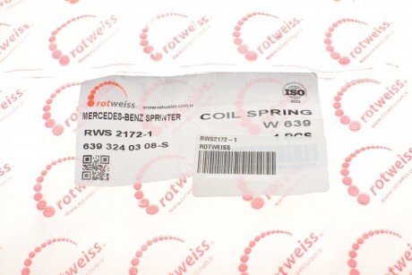 Отбойник пружины rotweiss RWS21721