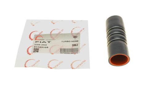 Патрубок інтеркулера (турбіни) rotweiss RWS2592