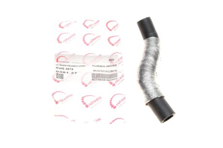 Патрубок интеркулера (турбины) rotweiss RWS2678 на Пежо 207