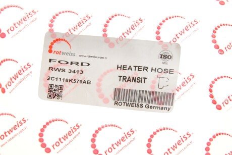 Патрубок rotweiss RWS3413