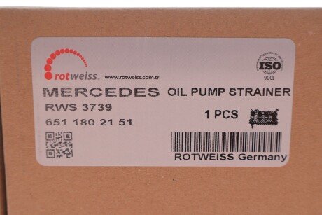 Піддон масляний rotweiss RWS3739