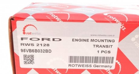 Подушка (опора) двигуна rotweiss RWS2128